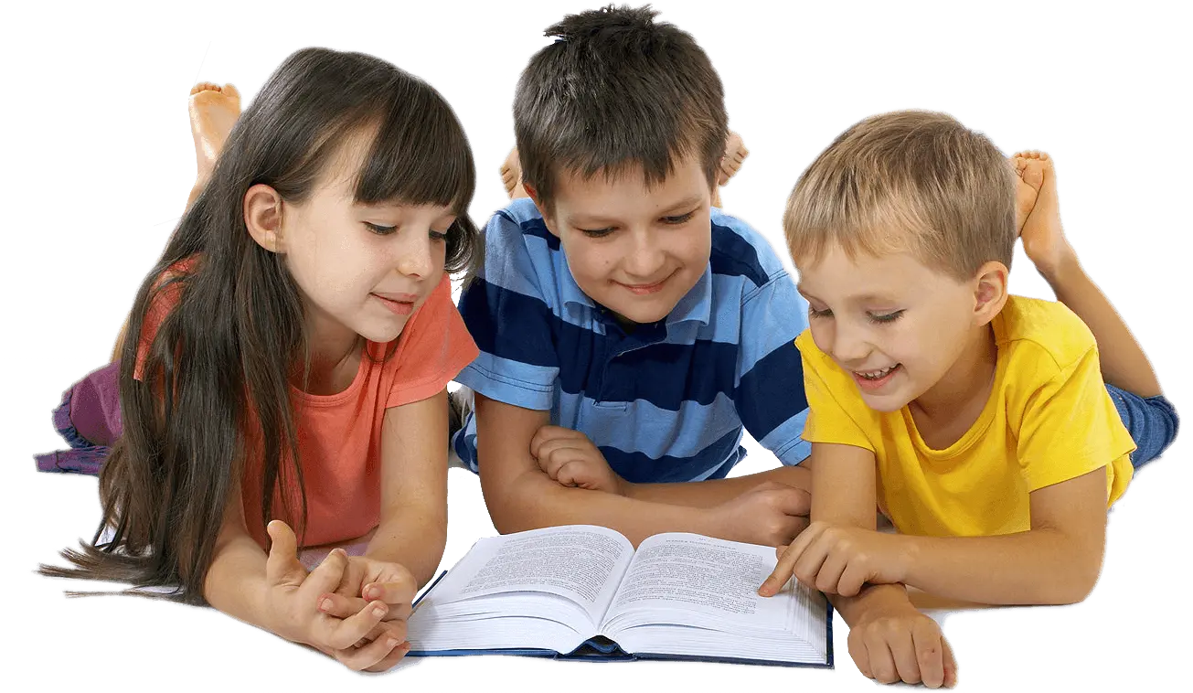 Children reading